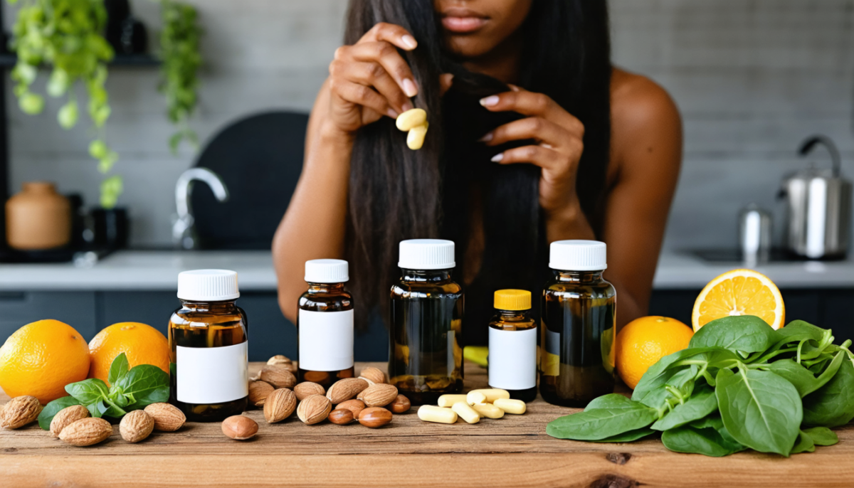 découvrez nos conseils pour bien choisir vos compléments alimentaires et obtenir des cheveux forts, brillants et en pleine santé.