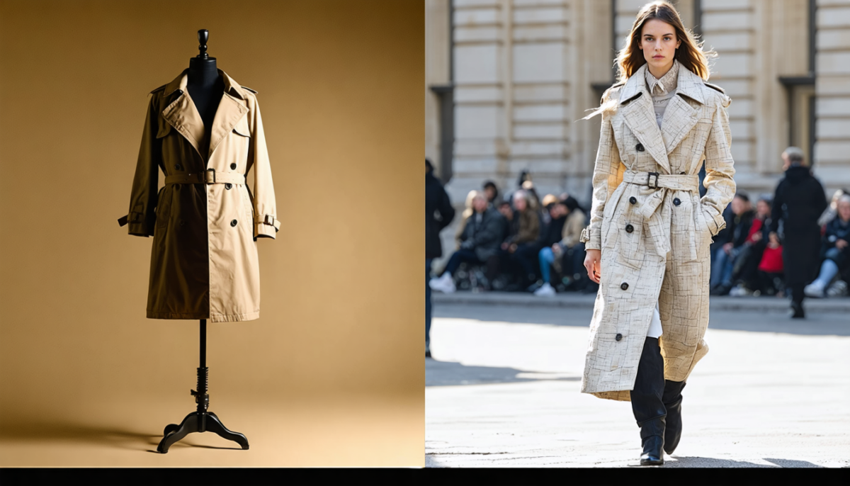 découvrez l'incroyable métamorphose du trench coat, un classique indémodable de la mode, alliant élégance intemporelle et modernité pour sublimer votre style en toutes saisons.